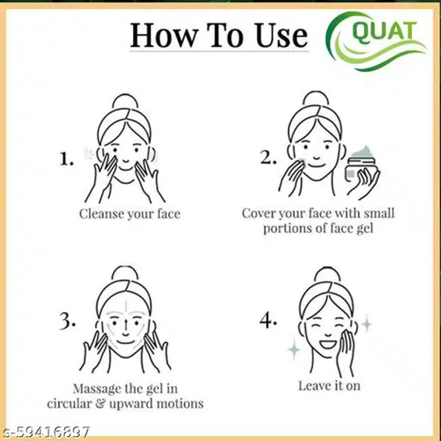 Quat Tea Tree Anti-Wrinkle cum Scar Removal Face Gel (100 g)