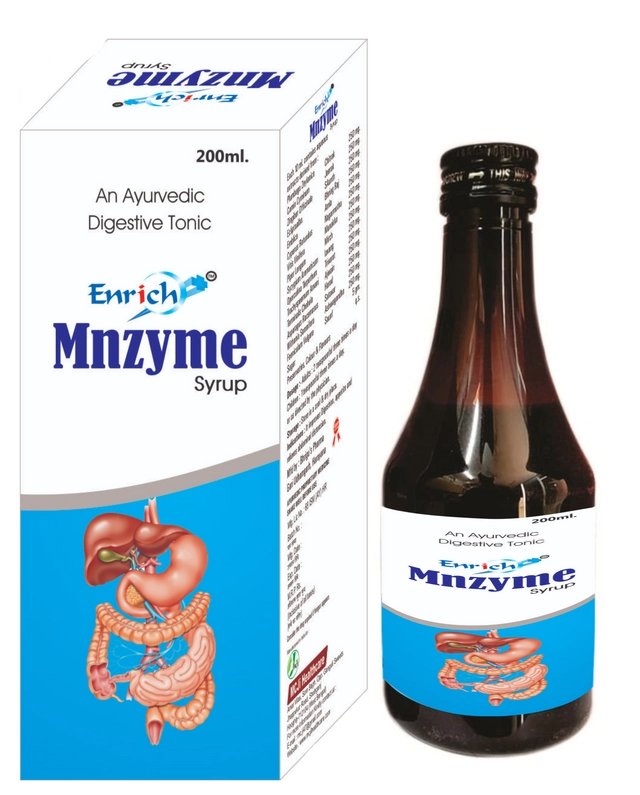 Enrich Plus Mnzyme Digestive Tonic (200 ml, Pack of 3)