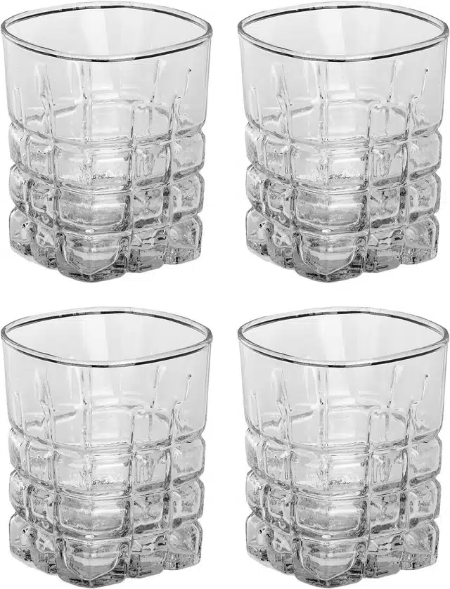 Liquor cum Cocktail Glasses (Transparent, 200 ml) (Pack of 4)