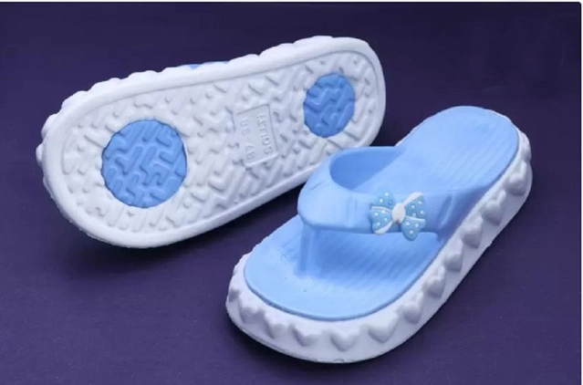 Slippers for Women (Sky Blue, 3)