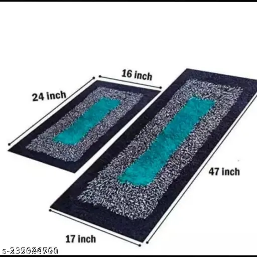 Qaleen Soft Carpets (Pack Of 2)