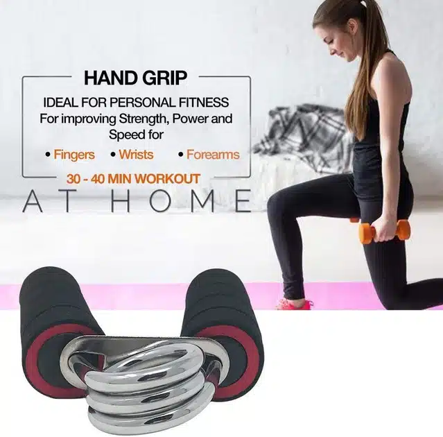 Hand Gripper for Exercise (Pack of 1, Multicolor) (PI-24)