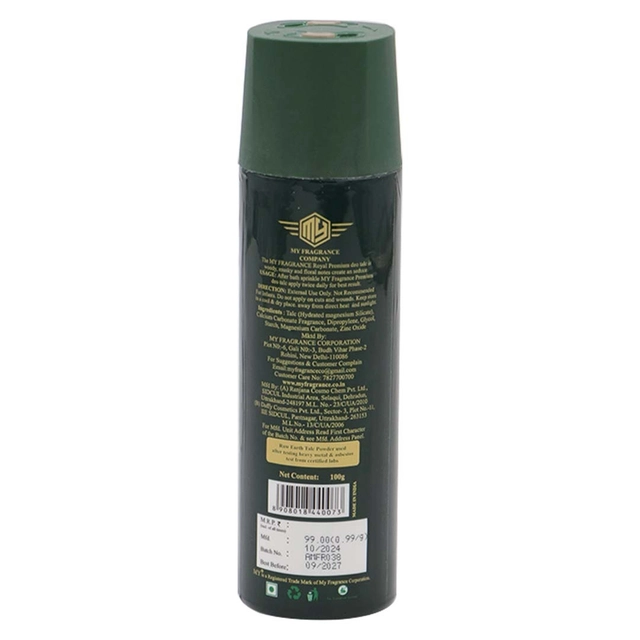 My Fragrane Royal Premium Deo Talc 100 g