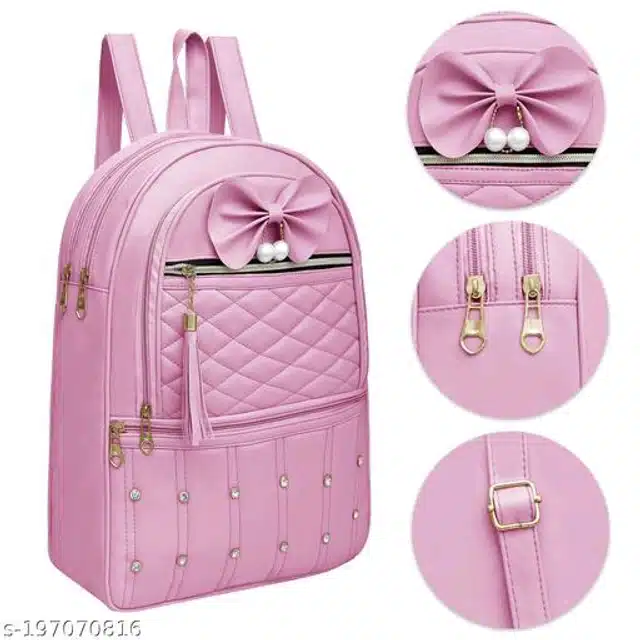 Backpacks for Women & Girls (Pink)