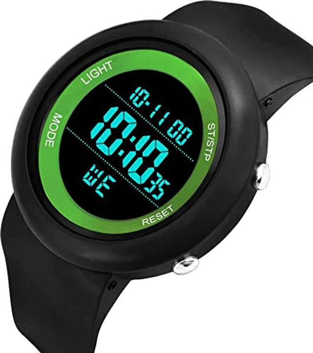 Adidas Stylish Round Shape Digital Watch for Men & Boys (Green)