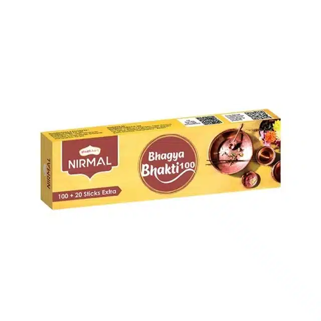 Shubhkart Nirmal Bhagya Bhakti 100 Sticks + 20 Sticks Extra