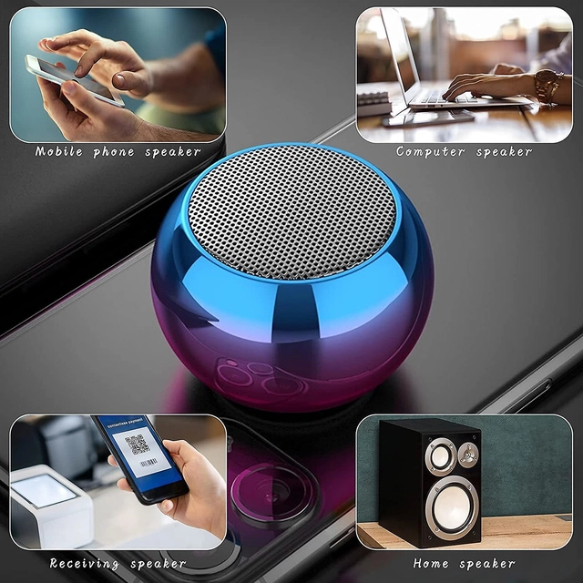 Wireless Bluetooth Speaker (Multicolor)