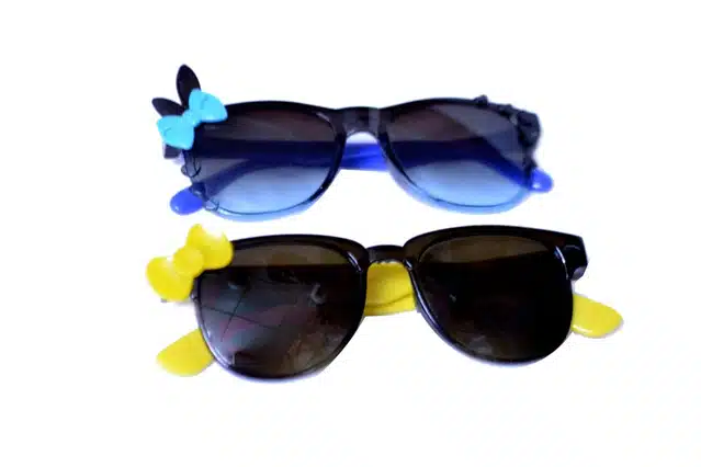 UV Protected Sunglasses for Kids (Pack of 2) (Multicolor, 4-10 Years)