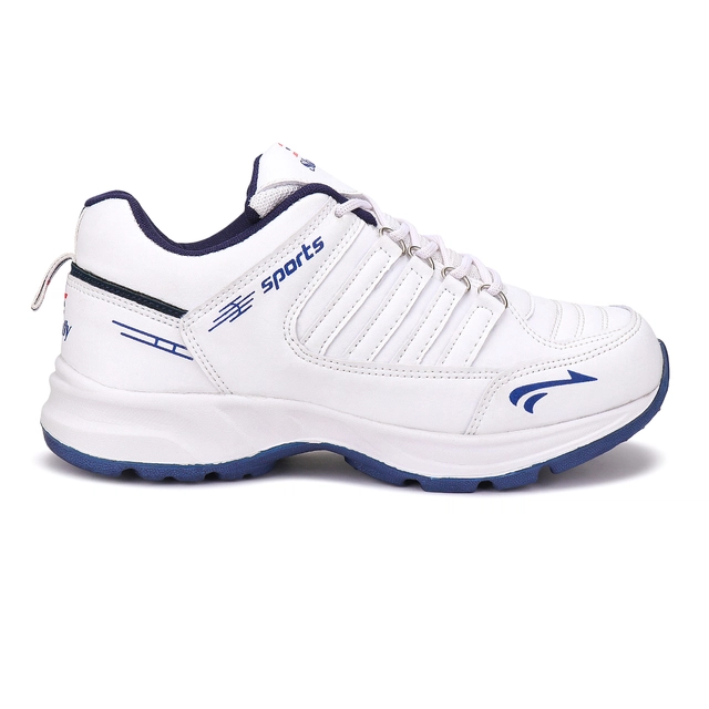 Sports Shoes for Men (White, 6)