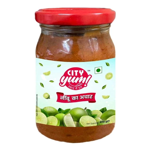 सिटीयम निम्बू अचार 2X400 g (सेट ऑफ़ 2)