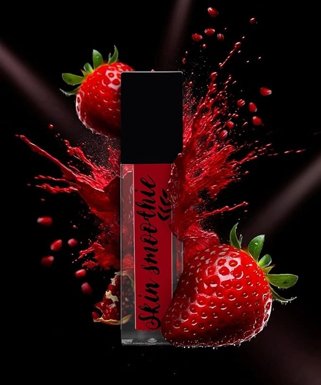 Skin Smoothie Mini Liquid Lipstick With Almond Oil & Vitamin E (Red Edition) (Pack Of 5)