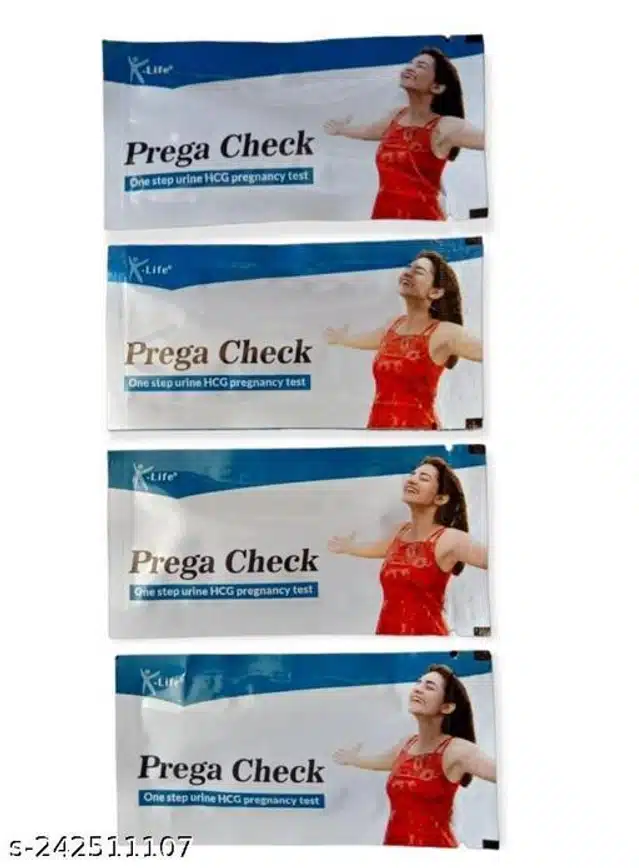 Prega Check Pregnancy Kit (Pack of 4)