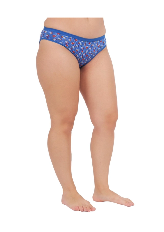 Cotton Printed Panties for Women (Multicolor, 26) (Pack of 3)