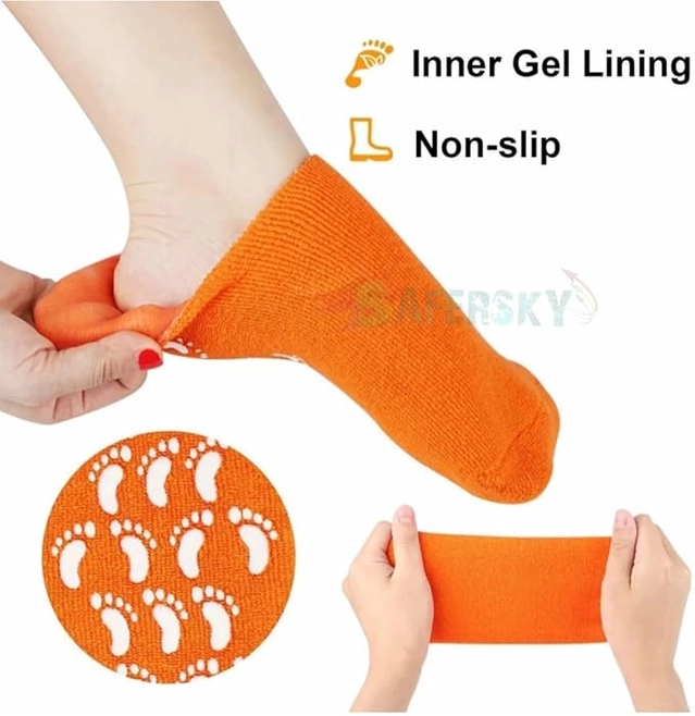 Moisturizing Gel Socks (Assorted, Set of 1)