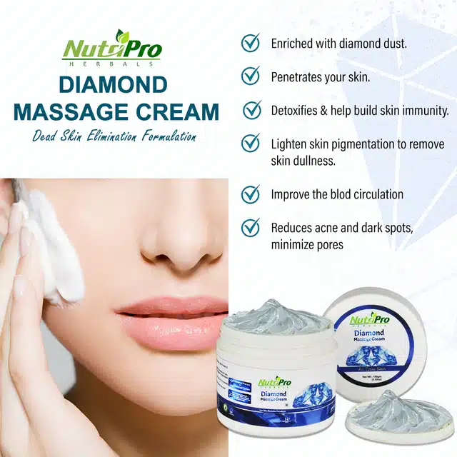 NutriPro Face Scrub, Massage Cream, Face Pack & Gold Kesar Gel (Pack of 4)
