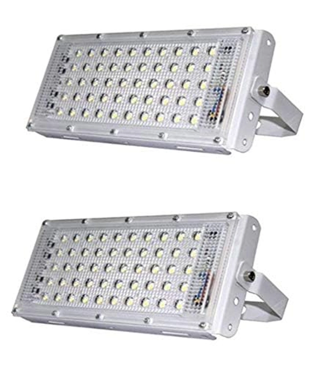 Brick Led Flood Light (50 W, Pack Of 2)