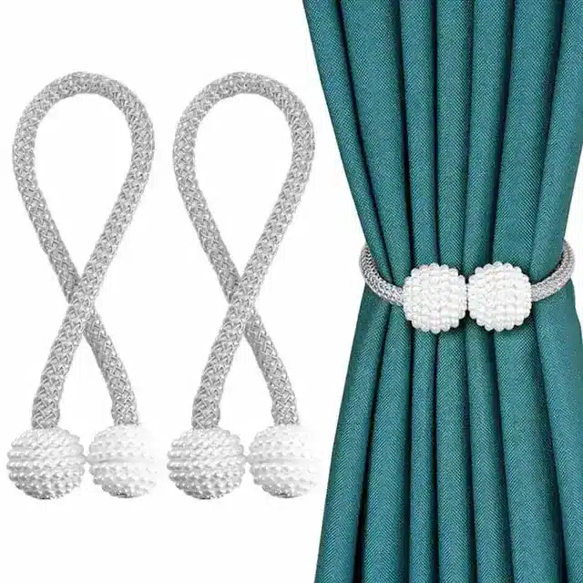 Magnetic Curtain Tie Curtain Clips 2 Pcs