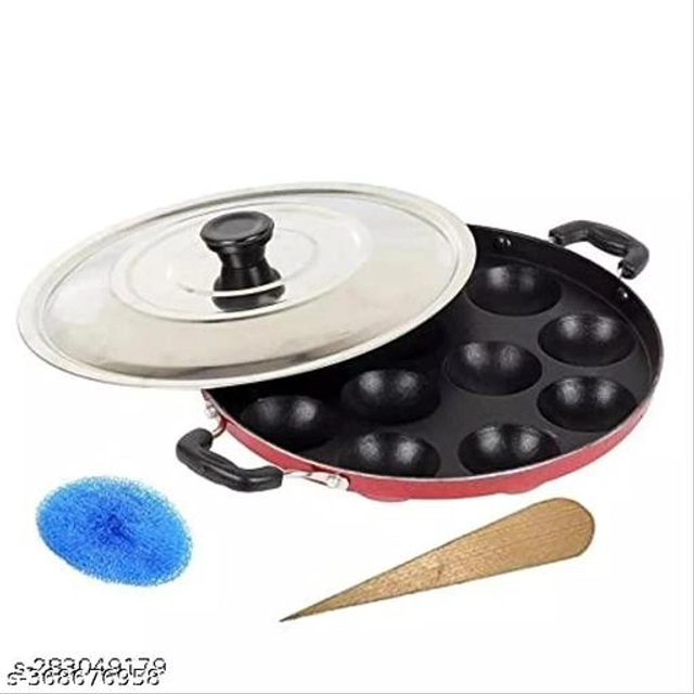 Aluminium Appam Maker (Multicolor)