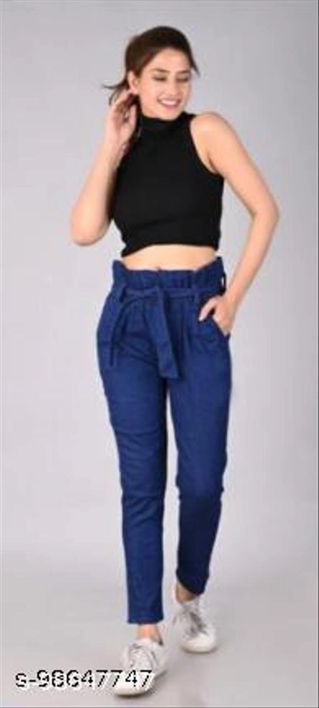 Denim Jeans for Women (Blue, 28)