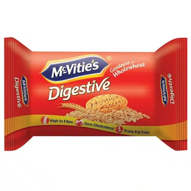 Mcvitie'S Digestive High Fibre Biscuits With Goodness Of