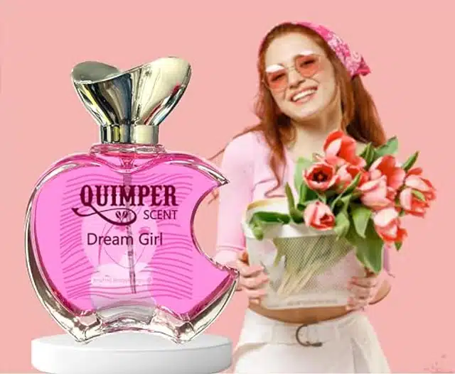 Quimper Dreamgirl & Late Night Perfume Body Spray (Pack of 2, 40 ml)