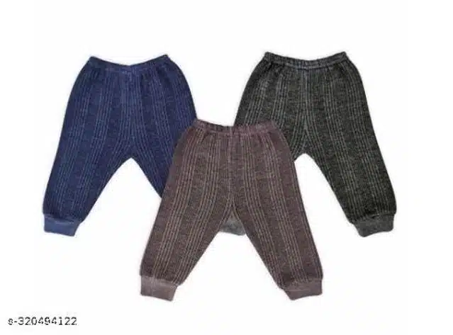 Cotton Thermal Set for Kids (Multicolor, 0-3 Months) (Set of 3)