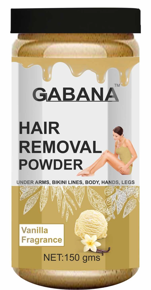 Gabana Vanilla Fragrance Painless Hair Removal Powder (150 g)