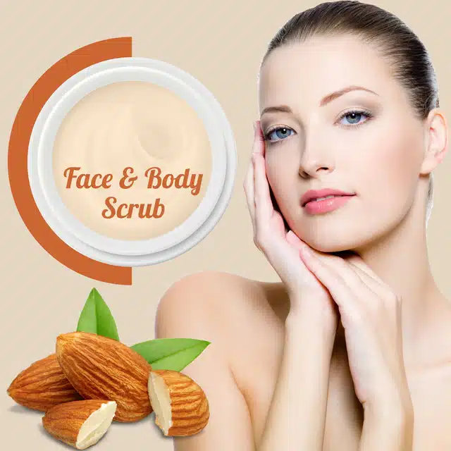 Pink Root Almond Face Scrub (100 g)