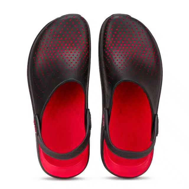 Clogs for Mens (Red, 6)