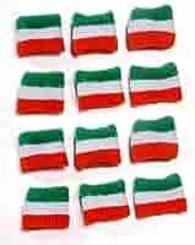 Tricolor Independence Day, Republic Day Bracelet for Boys & Girls (Multicolor, Pack of 12)