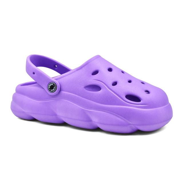 Clogs for Women (Lavender, 3)