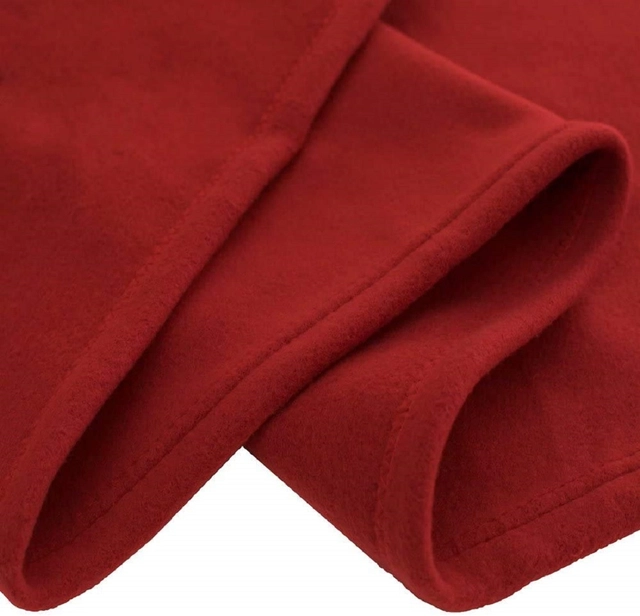 Fleece Blanket  (Red, 60x90 Inches)