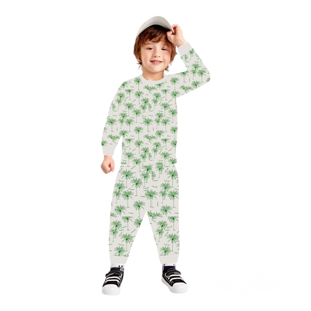 Cotton Printed Nightsuit for Kids (Multicolor, 0-3 Months) (Pack of 2)