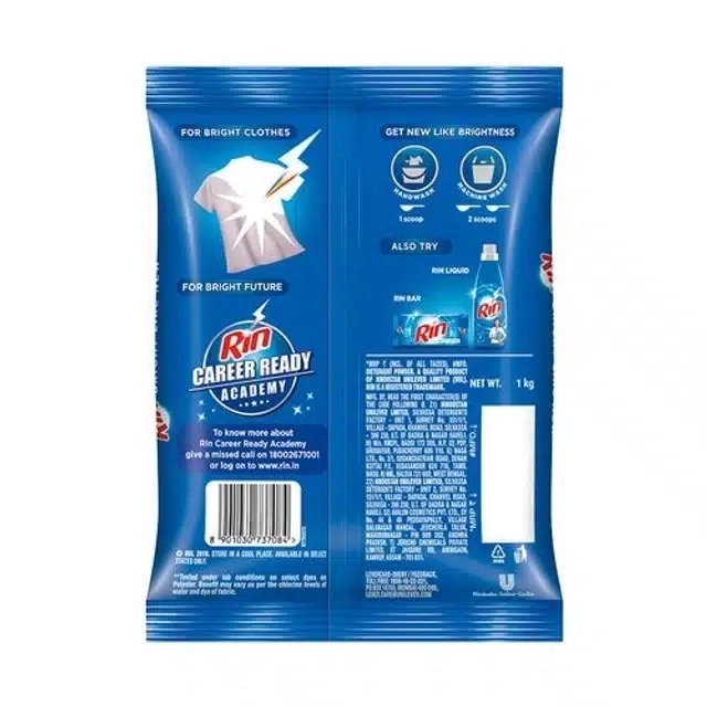 Rin Detergent Washing Powder 1 kg