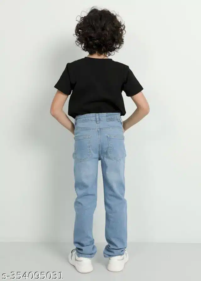 Jeans for Boys (Light Blue, 8-9 Years)