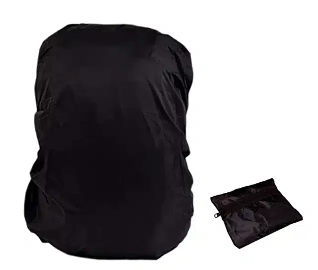 Nylon Rain & Dust Cover with Pouch for Laptop Bags & Backpacks (Pack of 2, Multicolor)