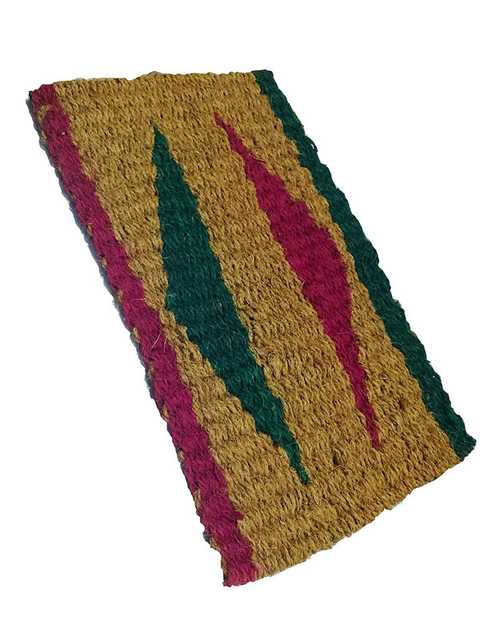 Pinak Nylon Coconut Couir Handmade Door Mat (22 x13, Skin) (PS-84)
