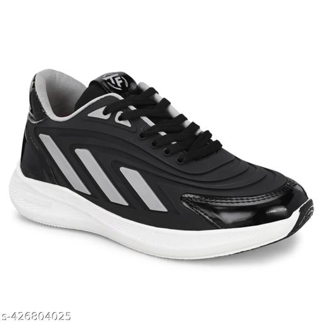 Casual Shoes for Men (Black, 6)