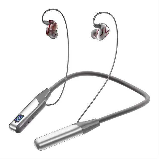 Wireless Bluetooth in-Ear Neckband (Grey)