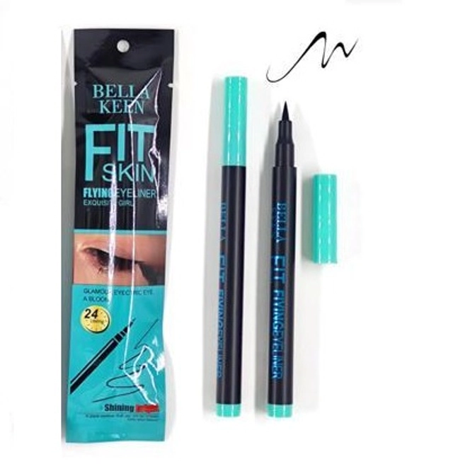 Bella Keen Eyeliner (Black, Pack of 2)