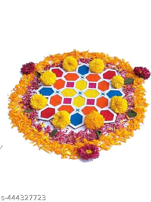 Diwali Rangoli Making Kit (Multicolor)