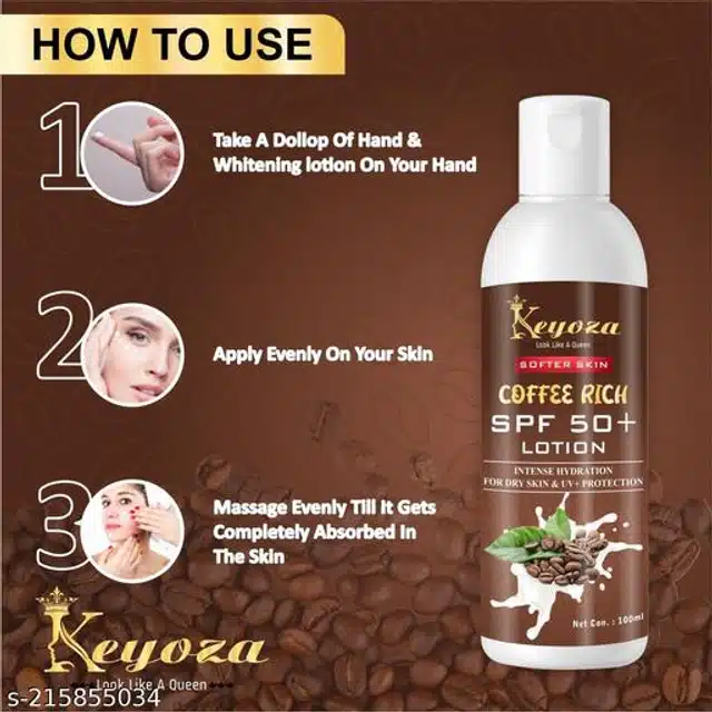 Keyoza Coffee Rich Body Lotion (100 ml)