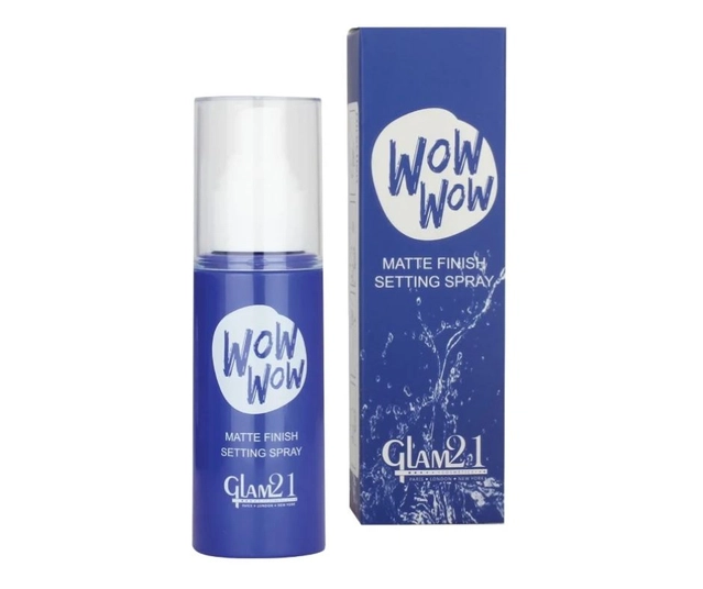 Glam 21 Wow Wow Matte Finish Makeup Setting Spray (80 ml)