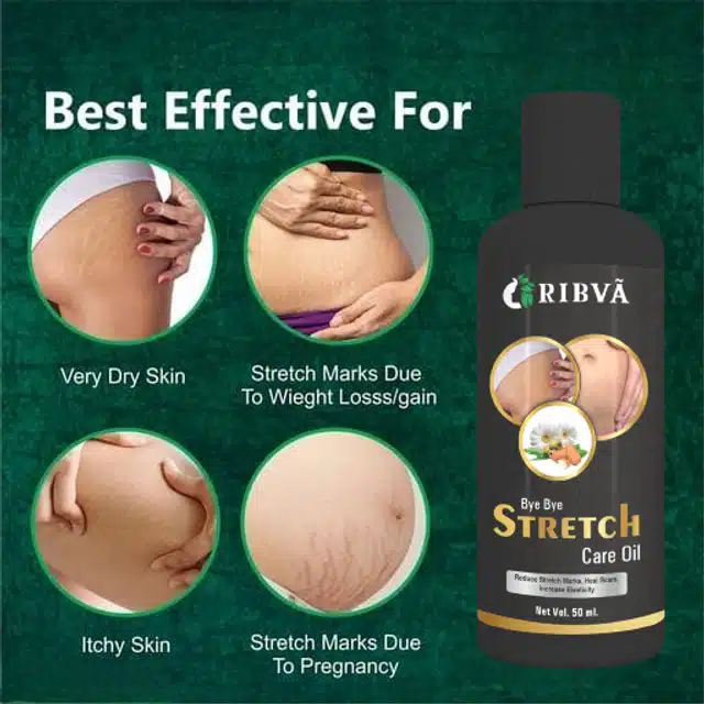 Ribva Stretch Marks Removal Oil (50 ml)