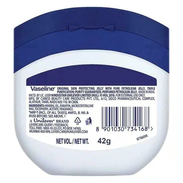 Vaseline Pure Skin Petroleum Jelly 40 g