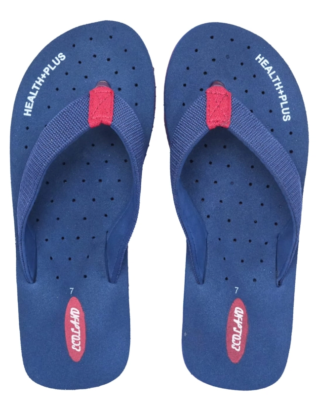 Slippers for Men (Navy Blue, 6)