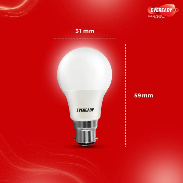 EVEREADY 12 W Basic Standard B22 LED Bulb  (White, Pack of 2)