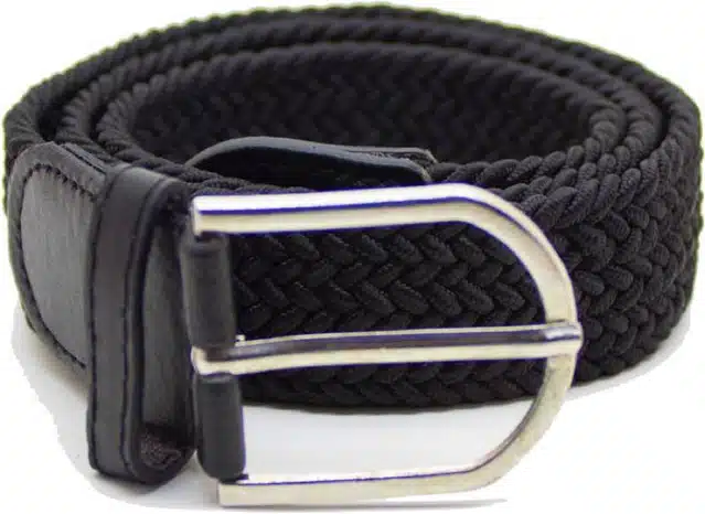 Canvas Belt for Men (Pack of 2) (Multicolor, 42)