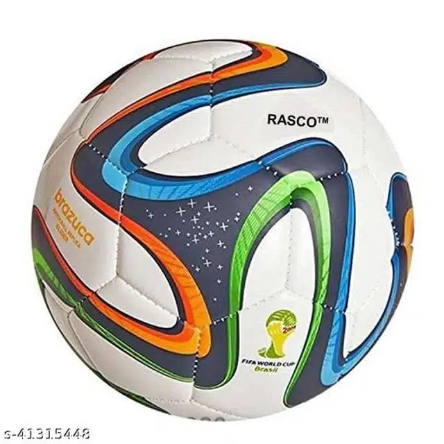 Buy NAS Brazuca Official Match Football Ball, Size 5 (Multicolour