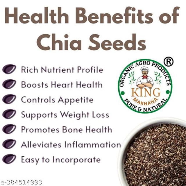 Raw Chia Seeds (1000 g)